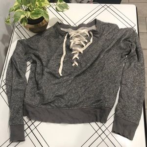 Victoria’s Secret pullover laced sweatshirt
